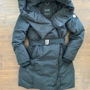 Black Noize Parka Coat